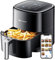 Proscenic T22 Friggitrice ad Aria, 5L Air Fryer Controllo con App & Alexa e Display LED Toccabile,11 Programmi Preimpostati，Rumore Basso，Senza BPA e PFOA per Patatine Fritte/Pizza