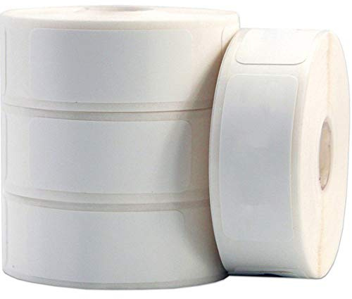 Termiskt klistermärke papper streckkod pris storlek namn tomma etiketter vattentät rivbeständig för hemorganisering stormarknad butik catering D11 15 mm x 30 mm 230 st