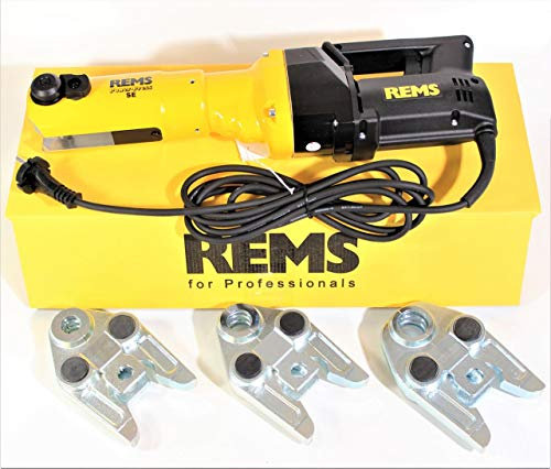 REMS Pressatrice Power Press SE + 3 ganasce a pressione TH 16/20/26 tubo composito ganasce