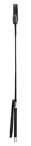 holexty Frusta da Equitazione - Frustino equestre in Pelle per Cavallo - Forniture equestri per Allenamento, torneo, spettacoli, Durevole Bastoncino per Equitazione