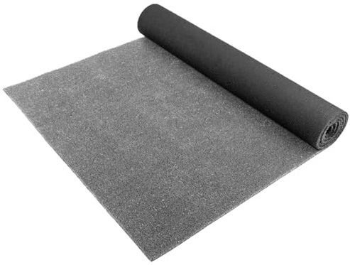 Primaflor Rasenteppich SPRING 7mm - SPRING, Grau, 1,00m x 2,00m, 7 mm Hoch, UV-Beständiger, Wasserdurchlässiger, Grüner Rasenteppich, Outdoor Bodenbelag, Kunstgras für Terrasse und Balkon