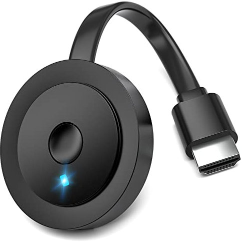 Wireless HDMI Dongle for Miracast - 4K HD Display Adapter for Streaming from Phone to TV/Monitor/Projector Support Airplay/Miracast/DLNA for Android/Windows/i-OS/Mac OS