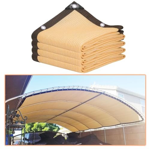 Sonnensegel 1m 2m 3.0m 4.0m 5m 6m 7m 8m 9m 10m, Beschattungsnetz Für Garten, Gewächshaus, Blumen, Pflanzen, Leicht Schattiernetz Terrassenüberdachung 90% UV-Beständiges(Size:6x9m(20x30ft))