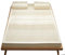 HENXUE Bio-Naturlatex, Atmungsaktiv Und Bequem, Langlebig Und Nicht Leicht Zusammenzufallen, Memory-Schaum-Matratzenauflage, Naturlatex-Matratze, 7,5 cm Dick,200cmx220cm