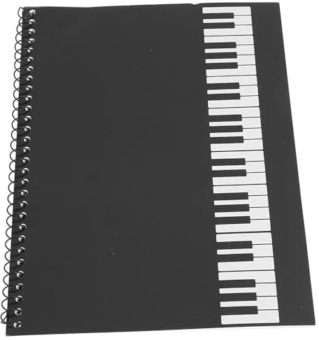 MaoNativey Blank Sheet Music, 50 Pages Music Sheet Spiral Notebook Music Writing Notebook,Music Manuscript Paper,Staff Paper Playing Accessories Musical Instrument Accessories
