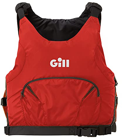 Gill Pursuit Buoyancy Aid PFD - Unisex Adult, Side Opening, Lightweight, Adjustable, Reflective for Watersports, Sailing, SUP (Orange, L)