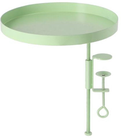 Esschert Design Plant Tray with Clamp Round Green L