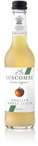 Luscombe - Organic Apple Juice (12 x 27cl) - All Natural Ingredients, No Added Sugar, Natural Source of Vitamin C, Vegan & Gluten Free