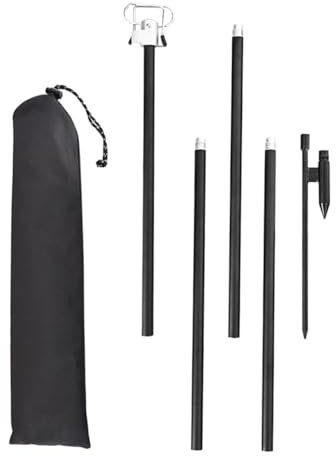 BELLIFFY 1satz Tragbarer Lichtständer Verstellbarer Camping Lampenhalter Für Outdoor Beleuchtung Leicht Und Stabil Für Camping Und Picknick