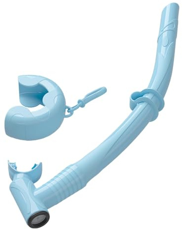 Snorkelrör för barn, våt snorkel lätt andedräkt för dykning och simning | Easy Breath snorkelrör, bekväm, flexibel, barnträning simning snorkel för ungdomssimmare