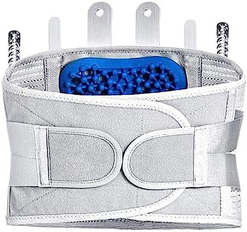 Cinturón Lumbar para Hombre y Mujer, cinturón de Soporte Lumbar, cinturón de Soporte Lumbar, cinturón Lumbar Ajustable, cinturón Protector Lumbar, Alivio del Dolor de Espalda y Cintura.