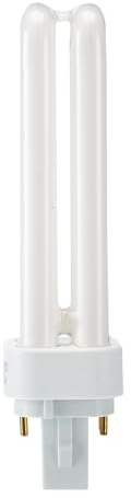 MSMXCS Ampoule Fluorescente Compacte Lampe 4 Broches 18 Watts G24q-2 Lot de Tubes Fluorescents CFL Économie d'Énergie, Longue Durée 10000H, Idéal pour Ampoule Salle de Bain, Cuisine et Bureau