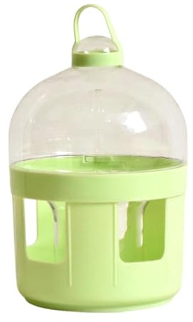 RNXRZANK Water Dispenser for Pigeons, Drinking Bottle, Bird Bath, for Chickens, Hamsters, Fighting Chickens, Cockatiels And Parrots, 2L