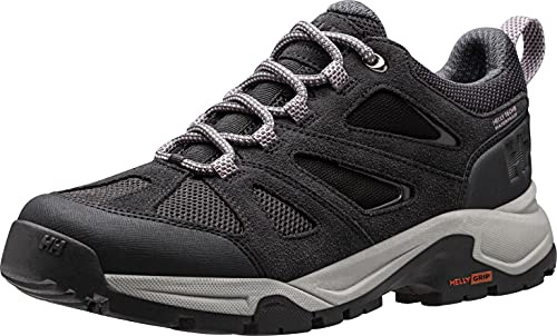 Helly-Hansen Womens Switchback Trail LoHT Performance Lightweight Hiking Sneaker Shoe, 990 Black/Dusty Syrin, 10F