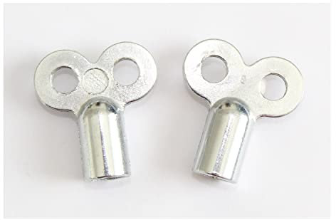 KUSNEZOV 2 Stück Entlüftungsschlüssel für Heizkörper | Schlüssel für Entlüftungsventile und Entlüftungsstopfen | Heizung