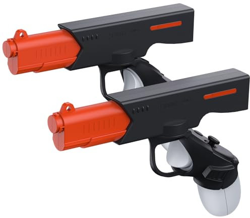 LICHIFIT Magnetic VR Gun Pistol Model Controller Holder for Meta Quest 3S / Quest 3 Handle Quick Release Shooting Bracket Stand for Oculus Quest 3S Shooting Game Accessories