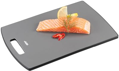 GEFU Schneidebrett LEVORO | Antimikrobiell beschichtet & klingenschonend, rutschfest, spülmaschinengeeignet, hygienisch | mittel 31 x 21,5 cm
