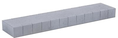 NOCH Quai Epoque III - IV pour Voie C Märklin 18 x 3,8 cm idéal pour modélisme Voie H0 structuré et Durable