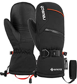 Reusch Colin Gore-TEX Junior Mitten warme, wasserdichte, Winddichte und atmungsaktive Fäustlinge Fausthandschuhe Winterhandschuhe Skihandschuhe Schneehandschuhe für Kinder Jugendliche Mädchen Jungen