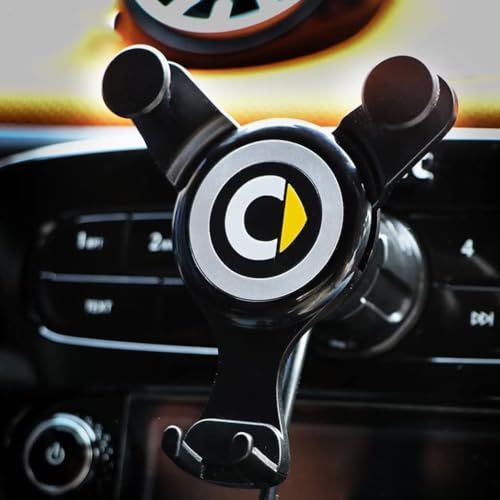 SHIFENG Supporto per Auto per Smart 453 Fortwo Forfour 2015-2021, Supporto per Telefono Cellulare e Navigazione, Accessori per Ricarica