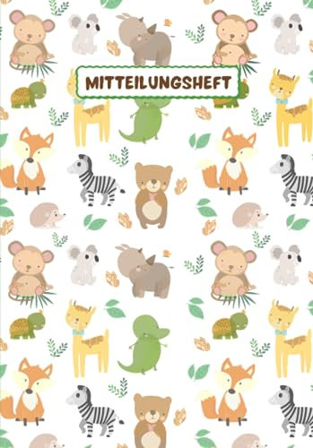 Mitteilungsheft: Elternheft für die Kommunikation zwischen Erziehern und Eltern | Muttiheft Kindergarten und grundschule | Pendelheft | A5