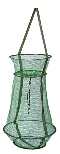 Setzkescher Fisch Reuse Faltbare Köderfischreuse Gefaltet Fischernetz Fishing Köderfischreuse Angel Netz Zubehör Zum Fangen Aller Fischarten, Krebse, Flusskrebs