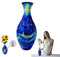 WRQIOO Puzzle Vase, 3D Jigsaw Puzzles for Adults, Jigsaw Puzzle Flower Vase 3D, Detachable Puzzle Planter Made by 160 Curved Plastic Puzzles Pieces, for Flowers Arrangement and Home Decor(Boat)