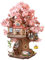 Rolife 3D Puzzle für Erwachsene Sakura Baumhaus Miniatur Modell Bausatz 3D Puzzle für Erwachsene zum Bauen Holzmodell Bauset Heim und Bücherregal Dekoration Geburtstagsgeschenk