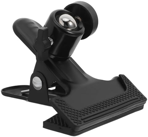 Cabilock Morsetto Treppiede per Fotocamera con Girevole Regolabile per DSLR Supporto Pesante per Studio e Live Streaming