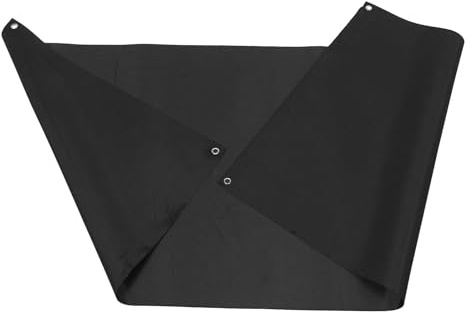 Healvian Rete da Tiro L’Arco 1,5x0,67 M Spessore 1 Mm in Materiale Resistente Nera, Rete di Sicurezza per Frecce e Sfondo per Allenamento in Cortile e Campo di Tiro