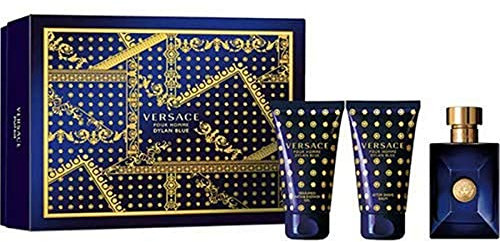 Versace Dylan Blue Edt 50ml-Shower Gel 50ml-After Shave Balm 50ml