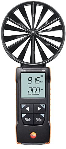 testo 417 - Digital 100 mm vane anemometer with App connection