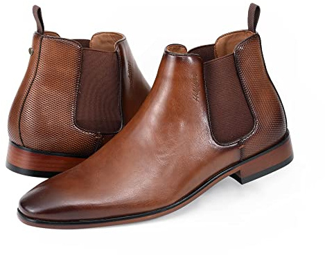 Tommy Hilfiger Mens Sesame Boot Medium Brown Burnished 10.5M