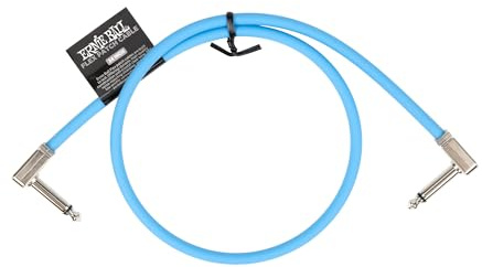 Ernie Ball Flex Patchkabel 24in - Blauw - Enkele