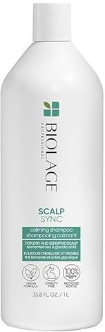 BIOLAGE ScalpSync Beruhigendes Shampoo für trockene und empfindliche Kopfhaut, 1000 ml