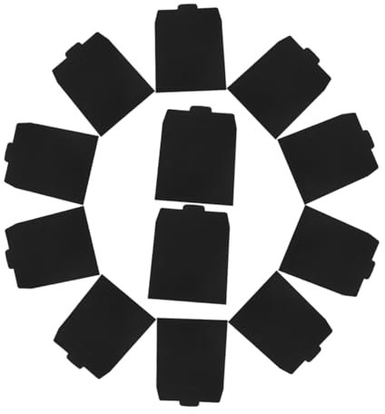 NUOBESTY Cd Case Holder 12pcs Paper Cd Storage Bag Cd Envelopes for Disc Sleeves Blank Binder Sleeves for Cd Organizer