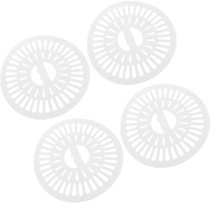 Operitacx 4 Pezzi Copertura Spinner pervatrici e Asciugatrici in Plastico Durevole, Accessorio Versatile da 24 CM per Routine di Lavanderia