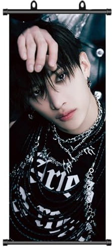 Stray Kids, poster Stray Kids, immagine di scorrimento di Bang Chan, articolo per fan di StrayKids, poster di scorrimento di StrayKids Bang Chan, decorazione di compleanno, tessuto per decorazione da