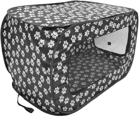 Angoily Pet Tent Cat Cage Soft Sided Foldable Indoor Dog Playpen Comfortable Pet Tent for Small Dogs and Cats