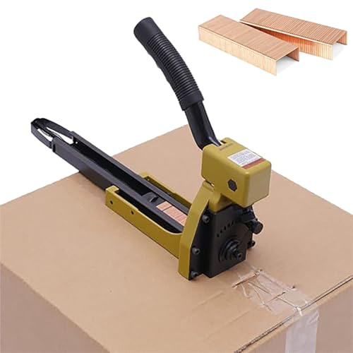 Agrafeuse manuelle sans fil for scellage de cartons, for machine à sceller le carton ondulé, cloueuse, outil de bureau avec réglage de profondeur