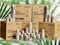 HOT BARGAINS Kraft Paper Coffee Cups 8oz/230ml, Pack of 1000, Triple Wall Insulated Hot Drink Cups