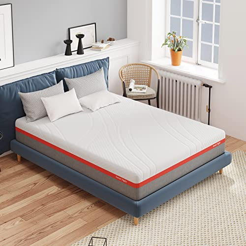 Sweetnight Matratze 135x190 Kaltschaummatratze Memory Schaum ergonomische 7-Zonen atmungsaktiv Matratzen Höhe 18cm Härtegrad H3 Öko-Tex Zertifiziert (135 x 190 x 18cm)