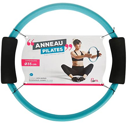 UPFIT - Pilates-Ring - Durchmesser 35 cm - Ermöglicht das Trainieren der Körperhaltung - Zwei seitliche Griffe, die zwischen die Hände passen für komplette Oberkörperarbeit, NC