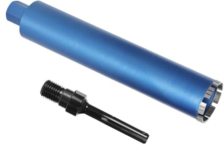Corona de perforación de diamante para sacatestigos con turbo, con SDS-max, 1 1/4, Ø 92 mm, longitud total 460 mm, broca de diamante en seco y húmedo, corona de perforación de diamante para