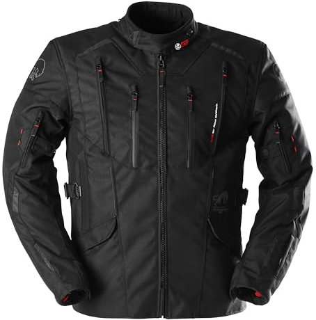 Furygan Brooks Veste Adventure Homme - Polyvalence & Confort, Protections D3O, Ventilation & Étanchéité, Moderne Sécurité Renforcée sur la Route