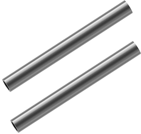 2 stycken rostfria rör 19 mm OD, 15 mm ID, 2 mm vägg, 30 cm längd rostfritt stål räcke rör runt rör för industrier bil- tillämpningar