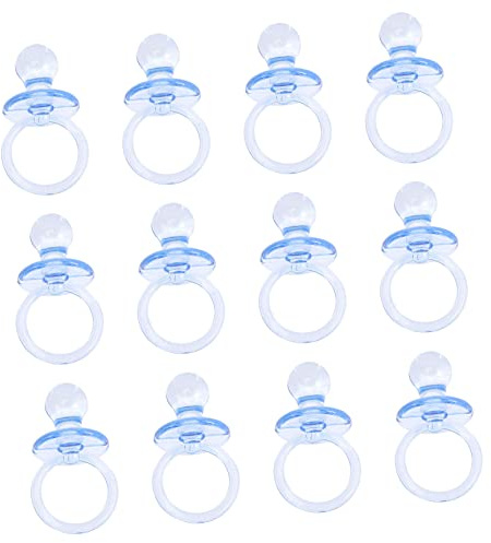 SWOOMEY 20pcs Mini Pacifier Charm Shower Favors Party Decorations Shower Games Newborn