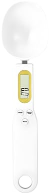 Báscula de cuchara medidora digital, aparatos de taza de báscula electrónica, cucharas digitales de comida para perros, para cocina, hogar, hornear, apartamento, mascota, gato, comida para perros, caf