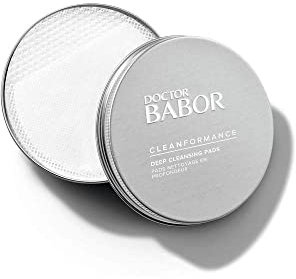 DOCTOR BABOR CLEANFORMANCE Deep Cleansing Pads, Reinigungspads aus biologisch abbaubarem Material, für eine porentiefe Reinigung, 20 Stück