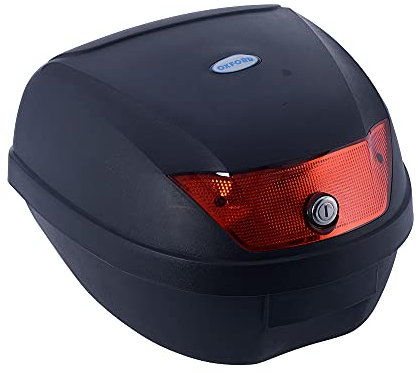 Oxford Products Motorcycle Back Top Box Case 30L. Scooter/Motorbike Luggage Helmet Storage Topcase.